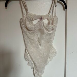 VICTORIAS SECRET lace bodysuit lingerie